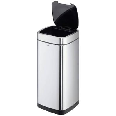 Durable Afvalbak | 35 l H690 mm | RVS/kunststof metallic zilver | 1 stuk - 342323 342323 - thumbnail