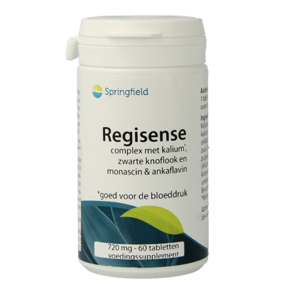 Springfield Regisense complex met kalium 60 Tabletten Springfield Regisense complex met kalium 60 Tabletten