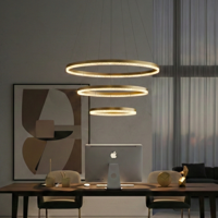 Lyora HanglampAdria goud Ø 80cm - 9530232 - thumbnail