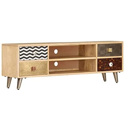 Tv-meubel 120x30x40 cm massief mangohout