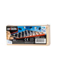 Van Der Meulen Clown games houten damstenen - thumbnail