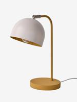 Tafellamp van tweekleurig metaal kaneel - thumbnail