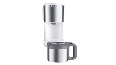 Braun KF 1505 WH Koffiezetapparaat RVS, Wit