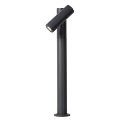 Lucide TATUM - Sokkellamp - LED - 1x5W 3000K - IP65 - Antraciet