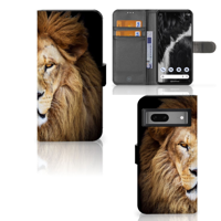 Google Pixel 7 | Telefoonhoesje | Met pasjeshouder | Leeuw - thumbnail