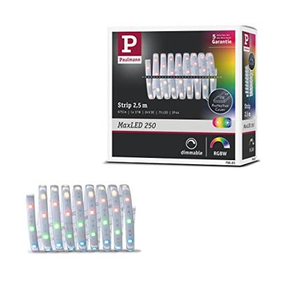 Paulmann 79883 LED-strip Met connector (male) 24 V 2.5 m RGBW 2.5 m Paulmann 79883 LED-strip Met connector (male) 24 V 2.5 m RGBW 2.5 m