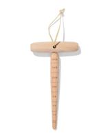 HEMA Pootstok 18.5cm hout - thumbnail