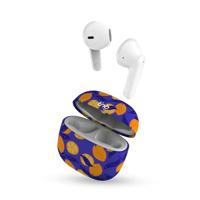 T'nB - Draadloze hoofdtelefoon, exclusieve collectie, batterijduur van 15 uur, modieus design, touch-bediening voor volumeregeling - blauw/geel - thumbnail