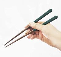 Studio Ghibli lacquered Chopsticks sketches My Neighbor Totoro deep green 21 cm - thumbnail