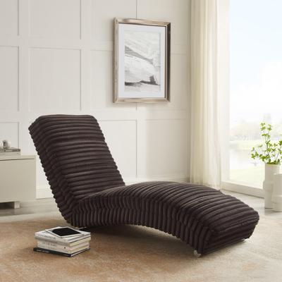 Artistiq Relaxfauteuil 'Amaryllis' Rib, kleur Zwart
