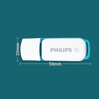 Philips FM16FD75B/00 USB flash drive 16 GB USB Type-A 3.0 (3.1 Gen 1) Wit Philips FM16FD75B/00 USB flash drive 16 GB USB Type-A 3.0 (3.1 Gen 1) Wit