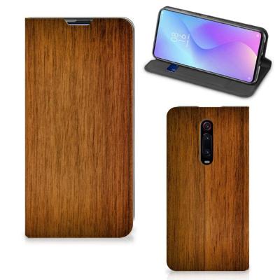 Xiaomi Mi 9T Pro Book | Wallet Case | Donker Hout