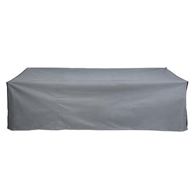 Bankbedekking DKD Home Decor Zwart Donker grijs 205 x 80 x 60 cm