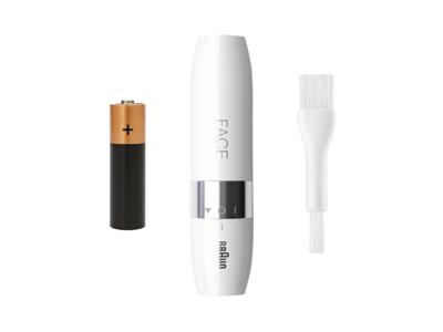 Braun Face FS1000 Mini Onthaarder, Elektrische Gezichtsontharing Voor Vrouwen, Wit