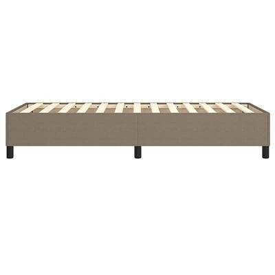 Boxspringframe stof taupe 100x200 cm