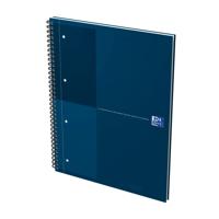 Spiraalblok Oxford International Notebook A4+ lijn petrol blauw - thumbnail