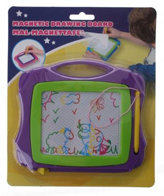Eddy toys magnetisch tekenbord paars 18 x 14 cm Eddy toys magnetisch tekenbord paars 18 x 14 cm
