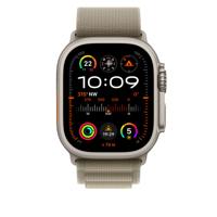 Apple Watch Band - Alpine Loop - 49 mm - Olijf - Large - thumbnail