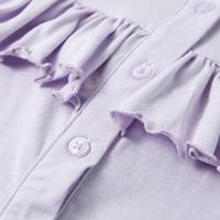 Kindershirt 116 lila - thumbnail