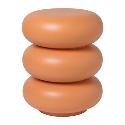 Bijzettafel pop-art bubbles - peach - ø40x50 cm Bijzettafel pop-art bubbles - peach - ø40x50 cm