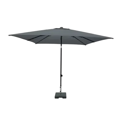 Madison Parasol Corsica Push-up Rechthoek 200x250cm - Grijs
