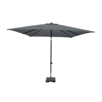 Madison Parasol Corsica Push-up Rechthoek 200x250cm - Grijs - thumbnail