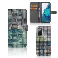 Wallet Case met Pasjes Samsung Galaxy S20 FE Spijkerbroeken - thumbnail