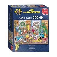 Jan van Haasteren - Kerstkriebels Puzzel 500 Stukjes - thumbnail