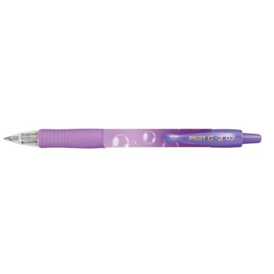 Gelschrijver PILOT G-2 Bubble violet medium blauwschrijvend | 12 stuks