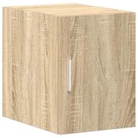 Opbergkast smal 30x42,5x225 cm bewerkt hout sonoma eikenkleurig - thumbnail
