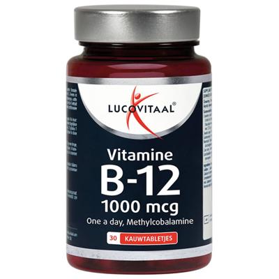 Lucovitaal Vitamine B12 1000mcg 30 Kauwtabletten