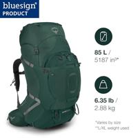 Osprey Aether Plus 85 Backpack Heren Black L/XL - thumbnail