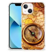 iPhone 13 mini Telefoonhoesje met valbescherming Kompas - thumbnail