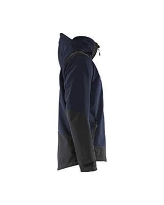 Blåkläder 4749 Softshell jack - blauw/zwart maat M