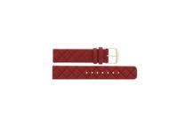 Horlogeband Festina F50002-3 / BC10980 Leder Rood 18mm - thumbnail