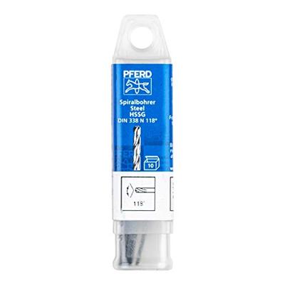 PFERD TOOLS 25203510 SPB DIN 338 HSSG N 1,0 STEEL Staal Spiraalboor 1 mm Gezamenlijke lengte 34 mm 10 stuk(s) PFERD TOOLS 25203510 SPB DIN 338 HSSG N 1,0 STEEL Staal Spiraalboor 1 mm Gezamenlijke lengte 34 mm 10 stuk(s)