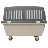 REISMAND GULLIVER LICHTGRIJS / DONKERGRIJS 52X51X72 CM - thumbnail