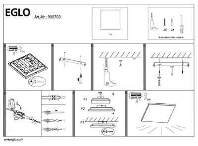 Eglo Plafonniere witTurcona-B wit - 900703