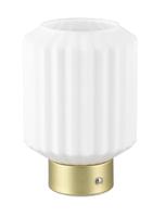 Trio Oplaadbaar tafellampjeLord met wit glas - R57761101 - thumbnail