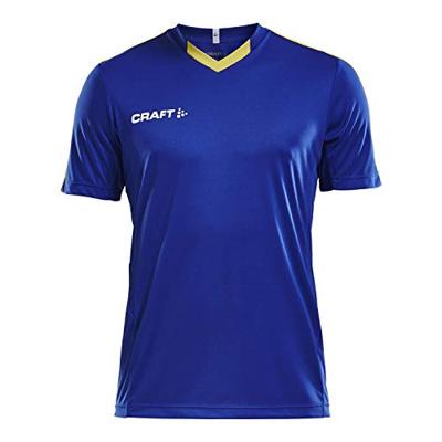 Craft 1905561 Progress Contrast Jersey M - Club Cobolt/Yellow - L Craft 1905561 Progress Contrast Jersey M - Club Cobolt/Yellow - L