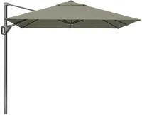 Platinum | Zweefparasol Voyager T¹ 250 x 250 cm | Taupe - thumbnail