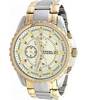 Horlogeband Fossil CH2510 Roestvrij staal (RVS) Multicolor 22mm - thumbnail