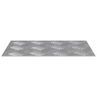 VidaXL Trap tread rechthoekig 2 pcs zilver 30 x 20 cm aluminium - thumbnail