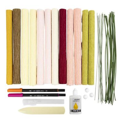 Creativ Company Hobbyset crêpepapier, boeket, crêpe-verhouding: 180%, 1 doos