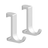 Hansgrohe Handdoekhaak Smal WallStoris Mat Wit - thumbnail