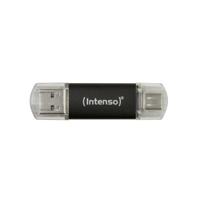 USB stick INTENSO Antraciet 128 GB 128 GB SSD - thumbnail
