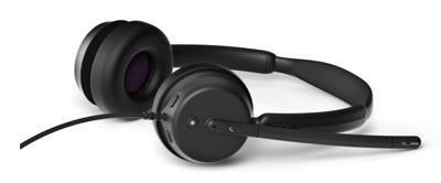 EPOS IMPACT 460T Headset Bedrade Hoofdband Connectiviteit/Muziek USB Type-C Zwart