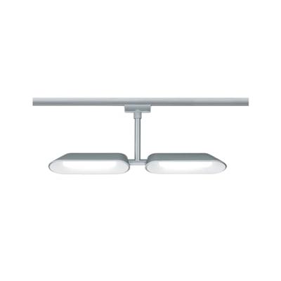 Paulmann Dipper 230V-railsysteem lamp URail LED vast ingebouwd 16 W LED Chroom (mat), Wit Paulmann Dipper 230V-railsysteem lamp URail LED vast ingebouwd 16 W LED Chroom (mat), Wit