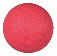 TRIXIE NATUURRUBBER BAL ASSORTI 9X9X9 CM 3 ST - thumbnail