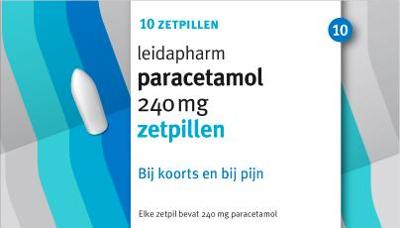 Leidapharm Paracetamol Zetpil 240mg Leidapharm Paracetamol Zetpil 240mg